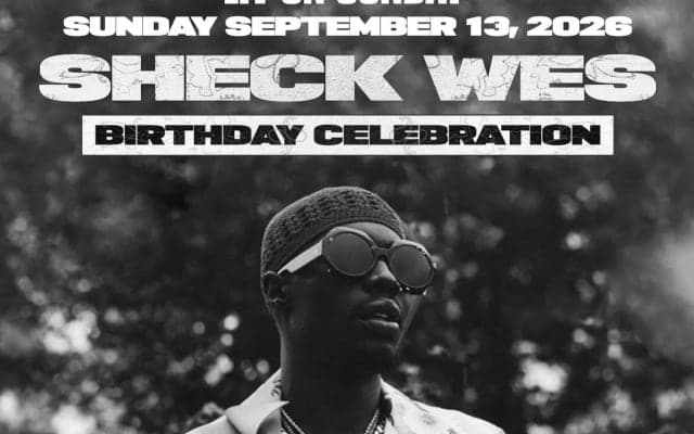 Sheck Wes Birthday Celebration
