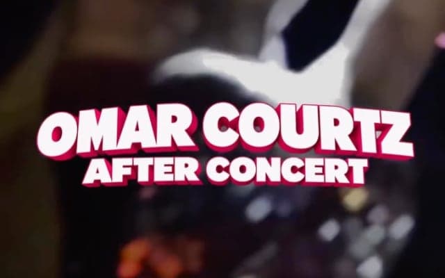 OMAR COURTZ AFTER CONCERT