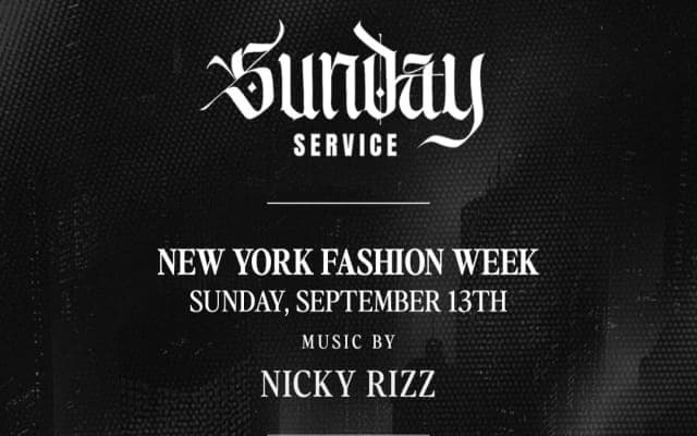 Sunday Service